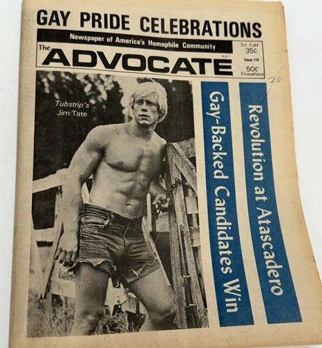 Vintage advocate newspaper - advocate,
