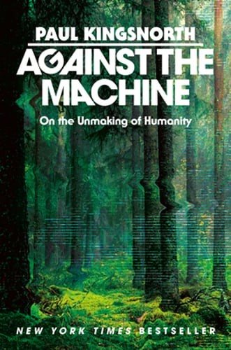 Against the machine - against, on